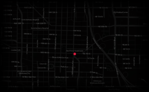 Red PrimeSteak Oklahoma City map